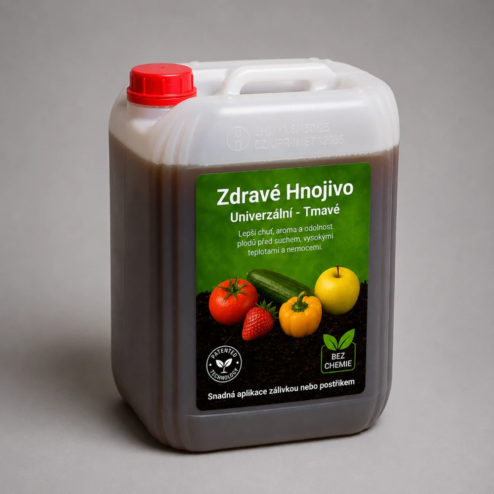 ZDRAVÉ HNOJIVO TMAVÉ - univerzál 25 l